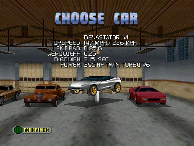 Cruis'n USA screenshot 5 for Nintendo 64